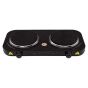 Sokany Electric Dual Stove, 2000 Watt, Black - SK-5107