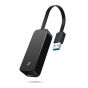محول شبكة تي بي لينك بموصل USB 3.0 الي منفذ إيثرنت جيجا بايت، اسود - UE306 