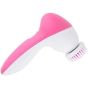 Portable Facial Skin Care and Massager - White and Pink