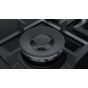 Bosch Serie 6 Gas Built-In Hob, 5 Burners, Black - PPQ7A6B20