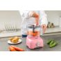 Swiss Pro Plus Food Processor, 600 Watt, Pink - SP-FOOD600.8