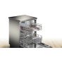 Bosch Series 6 Freestanding Dishwasher, 13 Persons, 60 cm, Silver Inox - SMS6EAI80T
