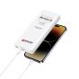 Skross Reload 20 Wired Power Bank, 20000 mAh, 3 USB Ports - White