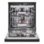 Sharp Freestanding Dishwasher, Inverter, 14 Persons, Black - QW-V1014A-BK