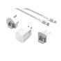 شاحن انرجايزر بكابل USB-C إلى لايتنينج، 20 وات، ابيض - A20MUL