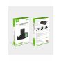 KJH Vertical Stand with Cooling Fan for Xboxes Series S, X, Black- KJH-XSX-009