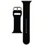 Silicone Replacement Strap for Apple Watch Series 4-5, 42-44mm - Black