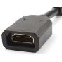 Keendex Kx2217 HDMI Male to Female Adapter - Black-result.feed.gl_electronics-size