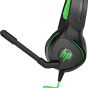 Hp Pavilion GMN 400 Wired Headphone with Microphone, Black and Green - 4BX31AA