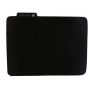 Gaming Mouse Pad with RGB Lights, 25 cm - Black