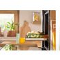Gorenje Electric Built-in Oven with Grill, AirFry Function, 60 cm, 77 Liters, Black and Silver - BOS6737E09X