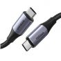كابل USB-C يوجرين، 1 متر - اسود