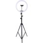 Ring Light with Tripod Stand for Smartphones, 210 Cm, Black - Sl300