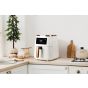 Swiss Pro Plus Air Fryer, 6.5 Liters, 1500 Watt, White - SP-AF6.5L.WG