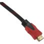كابل HDMI الي HDMI، طوله 10 متر - اسود واحمر