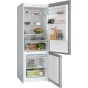 Bosch Series 4  No-Frost Refrigerator, 483 Liters, Silver- KGN55VI2E9