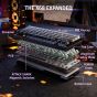 Attack Shark Wired Gaming Keyboard, Black - X68HE