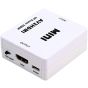 محول HDMI صغير الي AV مركب - ابيض