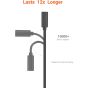 Willizter Usb C Female to Usb 3.0, 90 Cm - Black