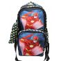 Gharibo Bags School Backpack With Pencil Case for Boys, Flash Pattern - Black and Yellow