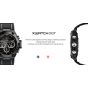 Infinix XWatch3GT Smart Watch With 2 Straps, 1.53 Inch - Gold Case and Black Strap