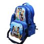 Gharibo Bags School Backpack With Lunch Bag and Pencil Case for Girls, Tinker Bell Pattern - Blue
