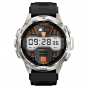 Kospet Tank T3 Ultra Smart Watch - Silver Case and Black Strap