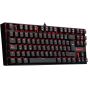 Redragon Gamer TKL K552 Red Backlight, Blue Switches PC Mechanical Keyboard