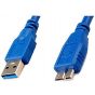 كابل USB الى مايكرو ،2متر -ازرق
