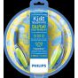 Philips Kids OverEar Wired Headphone, Green and Blue - SHK1030