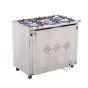 بوتجاز غاز رويال، 5 شعلات، ستانلس ستيل - NL90-E-SS-MV