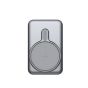Recci Noble Magnetic Wireless Power Bank, 10000 mAh, 2 USB Ports, Grey - RPB-P15