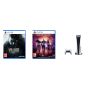 Sony PlayStation 5, 1 Wireless Controller, White - CFI-1016A01 MEE, with Resident Evil Village, and Outriders Day One Edition for PlayStation 5