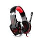 Kotion Each Gaming Wired Headphones with Microphone, Black and Red - GS900