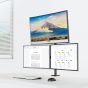 Worldlift Triple Arm Holder for 17 to 32 Inch Monitors - Black