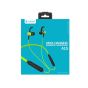 Celebrat Wireless In Ear Earphones, Black and Green - A15