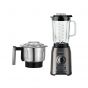 Arshia Blender With Grinder, 1.5 Liter, Black and Silver - BL014-2716