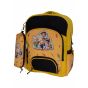Gharibo Bags School Backpack With Pencil Case For Girls, Boss Baby Pattern - Yellow