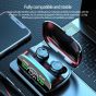 M38  Wireless Earphones- Black