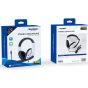 Dobe Wired Stereo Headphone with Microphone, Black and White - TY-0820