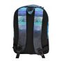 Gharibo Bags School Backpack for Kids, Florid Pattern - Blue and Black