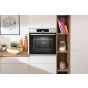 Gorenje Built-in Electric Oven, with Grill, 77 Liters, Black and Stainless Steel- BOS6747A01X