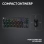 كيبورد جيمنج لاسلكي لوجيتك G PRO X TKL، بمفاتيح Tactile - اسود
