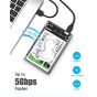 حافظة هارد درايف خارجي اوريكو لهارد HDD وSSD مقاس 2.5 بوصة، شفاف - EN-CL2139US3