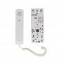 Auta Outdoor Intercom, 3 Lines, Silver and White - 749703