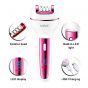 VGR Hair Remover, Wet and Dry, White and Pink - V-732