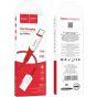 Hoco X70 - Ferry Charging And Data Transmittion Cable (3A - 1M), USB-A To Type-C Plug Compatible With Samsung Huawei Xiaomi Oppo - Red