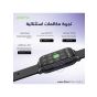 Oraimo 4 Plus Smart Watch, Black Case and Strap - OSW-801