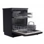 Bosch Series 2 Freestanding Dishwasher, 12 Persons, Black - SMS25AB00V, with Meat Grinder, 1600 Watt, Black and White - MFW3612A