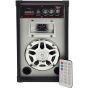 مكبر صوت سلكي ولاسلكي زيرو، 10 وات، اسود - ZR-4000S